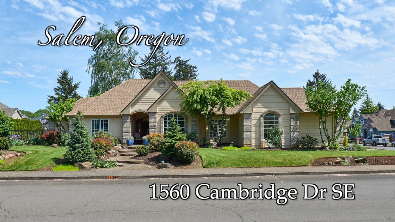 Video of 1560 Cambridge Dr SE Salem, Oregon Real Estate & Homes for Sale